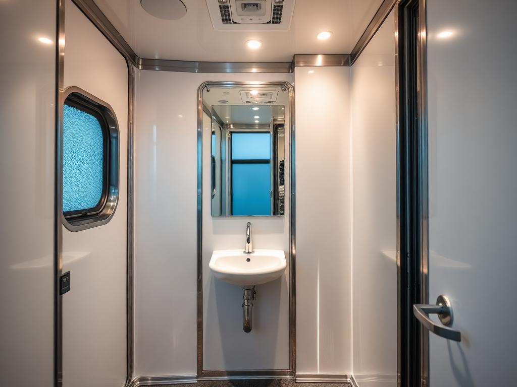 Luxury Restroom Trailers in Roanoke, TX